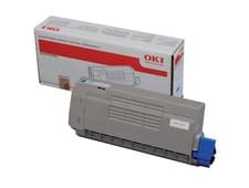 Image of Genuine OKI 44318607 Cyan Toner Cartridge for C710 C711 C711WT C711DM