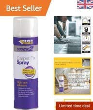 Image of Everbuild Stick2 High Tack Carpet Fix Spray Adhesive - Versatile 500ml Formula