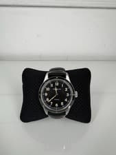 Image of Montblanc 1858 Automatic 40mm Black Leather Watch