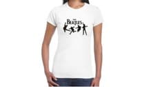 Image of WOMEN'S...THE BEATLES...HEY JUDE... MUSIC T-SHIRT...GREAT GIFT IDEA