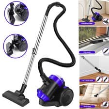 Image of Cyclonic Bagless Cylinder Vacuum Cleaner 3000W HEPA Filter Multi 4IN1 - 30Kpa