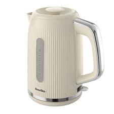 Image of Breville Bold Vanilla Cream Electric Kettle 1.7L 3kW Fast Boil Cream & Silver