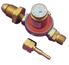 Image of Cylinder Propane Gas Regulator 0 - 4 Bar With 3/8" L H Nut and Stem Adjustable