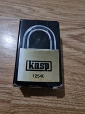 Image of Kasp PREMIUM Brass Padlock Security Rating 5