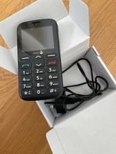 Image of Doro 1380 MB Black (Unlocked) Mobile Phone 2G BRAND NEW NEVER USED BOXED