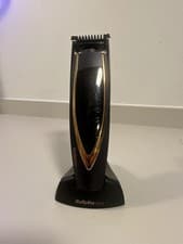 Image of BaBylissMEN Super Stubble XTP Rechargeable Beard Trimmer - Blue/Rose Gold