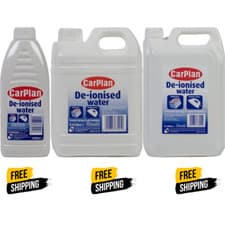 Image of Carplan De-Ionised Water Car Battery & Iron Steam Top Up Distilled Fluid 1L - 5L