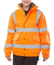 Image of BEESWIFT BOMBER JACKET FLEECE LINED HV CBJFL