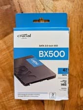 Image of Crucial BX500 SATA SSD 4TB, 2.5", Up to 540MB/s, Laptop and PC Compatible,