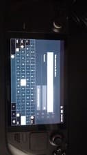 Image of Valve Steam Deck 256gb LCD Handle Gaming Console UK PC in Black Boxed Grade A
