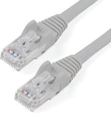 Image of StarTech.com 3m CAT6 Ethernet Cable-Grey CAT 6 Gigabit Ethernet Wire 650mHz RJ45