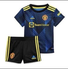 Image of Manchester United FC 21/22 Third Kit Infant 9-12 Months 