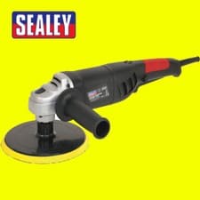 Image of Sealey Polisher Buffer 180mm 1100W 240V Variable Speed Lightweight ER1700P
