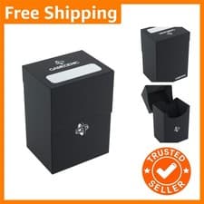 Image of Gamegenic 80-Card Deck Holder: Durable Storage with Flex Divider Included