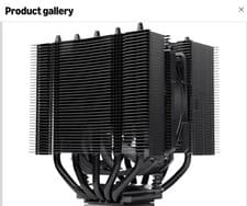 Image of Noctua NH-D12L Chromax Black Dual Tower CPU Air Cooler