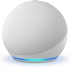 Image of Amazon Echo Dot 5th Generation Smart Speaker with Alexa Newest Gen Glacier White
