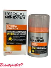 Image of Loreal Mens Expert Hydra Energetic Anti-Fatigue Moisturiser 50ml