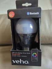 Image of Veho Led Low Energy Smart Bulb Screw E27 Dimmable Bluetooth