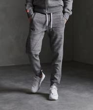 Image of BNWT Superdry Orange Label Joggers Grey - M