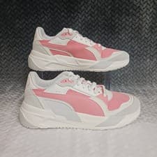 Image of Puma Trinity 2 Women's Sneakers Casual Shoes Off White Pink 403039 09 Size 10