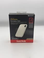Image of SANDISK Extreme Portable External SSD - 2 TB, White