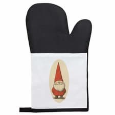 Image of 'Cute Gnome Standing' Oven Glove / Mitt (OG00052303)