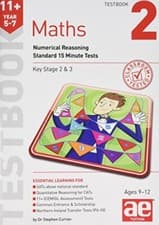 Image of 11+ Maths Year 5-7 Testbook 2 Numerical Reasoning Standard 15 Minute Tests