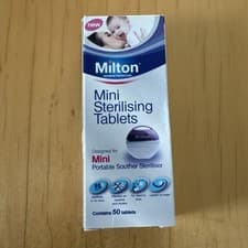 Image of Milton Mini Sterilising Tablets, 50 Count Pack of 1