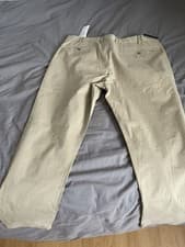 Image of Polo Ralph Lauren Men's Beige Stretch Slim Fit Chino Pants 38/32 RRP £175