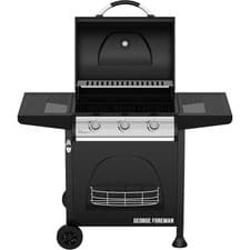 Image of George Foreman Product Care Group GFGBBQ3B-N Gas Barbecue Free Standing Black