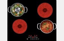 Image of 4 Zone Ceramic Hob 60cm Built-in Electric Hob 6000W Touch Control