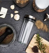 Image of Cole & Mason Saunderton Herb, Spice & Sprinkles Storage Shaker Unfilled | Clear