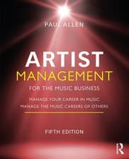Image of ARTIST MANAGEMENT FOR THE MUSIC BUSINESS BY Paul Allen PAPERBACK **NEW**