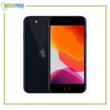 Image of Apple iPhone SE 3rd Gen 2022 Black Unlocked 64GB 256GB 4.7" 12MP iOS Smartphone