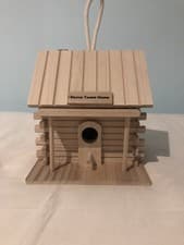Image of Bird House Wooden Damart New BB9