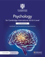 Image of Cambridge International AS & A Level Psychology Coursebook with Digital Acce… 2e