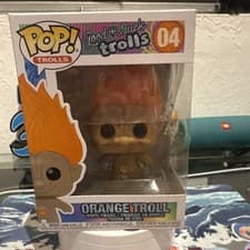 Image of Funko Pop Trolls Orange Troll #04 Vinyl Figure