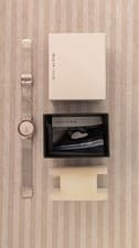 Image of Classic Polished Silver Bering Watch