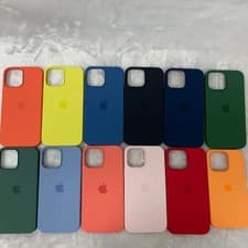 Image of For iPhone 13mini 13Pro Silicone Case with MagSafe Silicone MagSafe Case Cover