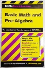 Image of Cliffsquickreview Basic Math and Pre-Algebra
