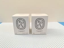 Image of Diptyque Mini Roses Scented Candle 35g x2 [70g] – New / Boxed
