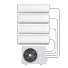 Image of electriQ iQool Multi-Split 4 x 12000 BTU Smart W BUN/iQool-4MS12K12K12K12K/97610