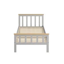Image of Panana Pine Wooden 3ft Single Bed Frame Fits 190 x 90 cm Mattress