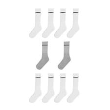 Image of Donnay 10 Pack Quarter Socks Mens Gents Stamp