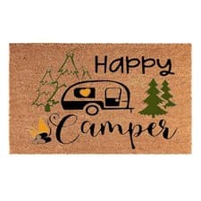 Image of Entrance Mat Campervan Caravan Doormat Rug Non Slip Coir Fibre Camping 40x60cm