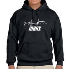 Image of Meyers Manx Dune Buggy Classic Design Hoodie Sweatshirt FREE SHIP