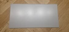 Image of 200mm x 400mm Quadra Matt perla (grey) ceramic tiles