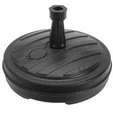 Image of Round Parasol Base, 13 Litre – Charcoal