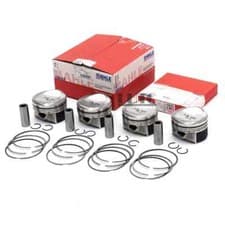 Image of 4x Engine Pistons With Rings Set 82.5mm 21mm for Audi A4 VW Skoda CDA CDH 1.8T