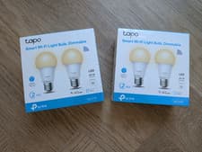 Image of 2 x 2 Pack TP Link Tapo L510E Smart E27 Bulb WiFi LED Light